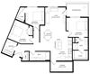 3 Bedroom L2 SIM Floor Plan 3 Bedroom L2 SIM Floor Plan at Two Points Crossing, Madison